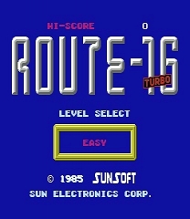 Route-16 Turbo - Level 9 Fix Juego