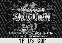 Samurai Shodown - Bugfix Jeu