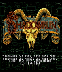 Shadowrun Female Player Juego