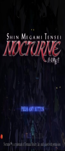 Shin Megami Tensei: Nocturne - Hardtype ゲーム