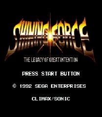 Shining Force - Gameplay Improvement Hack Game