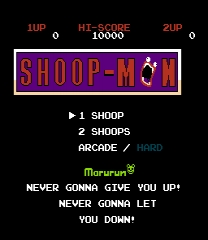 SHOOP-MAN ゲーム