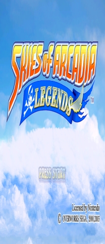 Skies of Arcadia Legends PAL 60hz Patch ゲーム