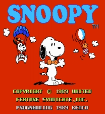 Snoopy's Silly Sports Spectacular MMC1 to MMC3 Juego