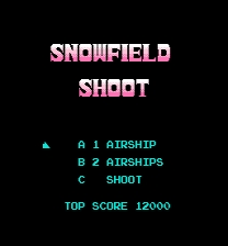 Snowfield Shoot ゲーム