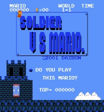 Soldier Vs. Mario Jogo