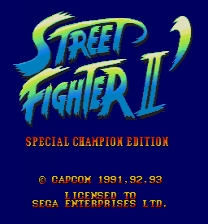 Street Fighter II' - Special Champion Edition (USA) Donus Hack Game