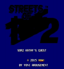 Streets of Rage 2: Kathy's Quest ゲーム