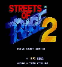 Streets Of Rage 2 - Robocop & ED-209 Jogo