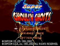 Super Ghouls'n Ghosts Redux ゲーム