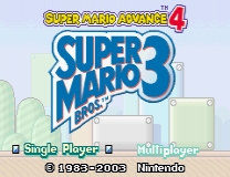 Super Mario Bros 3 Voice Removal Jogo