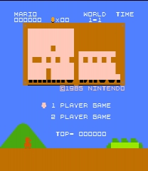 Super Mario Bros. Atarisized Spiel