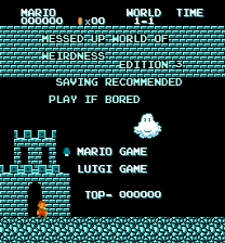 Super Mario Bros. - Messed Up World of Weirdness Edition Gioco