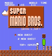 Super Mario Bros Mushroom Kingdom Chaos Game