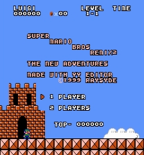 Super Mario Bros. - Remix 2 The New Adventures ゲーム