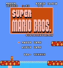 Super Mario Bros SUICIDEXTREME V ゲーム