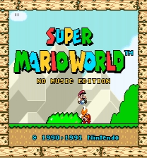 Super Mario World: No Music Edition Juego