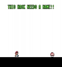 Super Mario World - This Hack Needs a Name Jeu