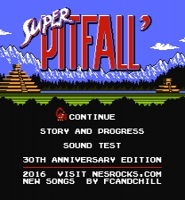 Super Pitfall 30th Anniversary Edition Game