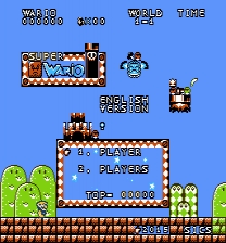 Super Wario Bros.: English Version Juego