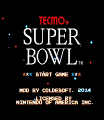 Tecmo Action Bowl: 2014 ゲーム