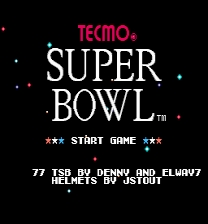 Tecmo Super Bowl: 1977 Spiel