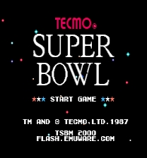 Tecmo Super Bowl: 1987-88 Game