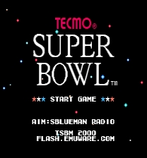 Tecmo Super Bowl: 1993 Jeu