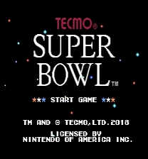 Tecmo Super Bowl 2018 - SBlueman Edition Spiel