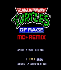 Teenage Mutant Ninja Turtles of Rage MD+ Remix Juego