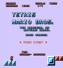 Tetris Mario Bros. Game