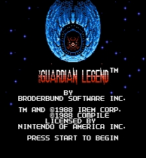 The Guardian Legend Pleasant Shot Sound Game