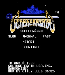 The Magic of Scheherazade - Randomized Mod ゲーム