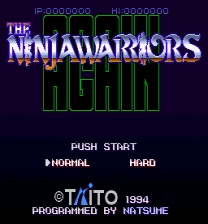 The Ninja Warriors MSU-1 Gioco