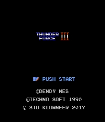 Thunder Force 3 Jeu