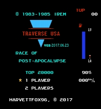 Traverse USA - Race of Post-Apocalypse Jeu