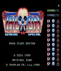 Truxton/Tatsujin Arcade colors/sprites/backgrounds Jeu