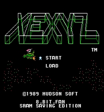 Xexyz - SRAM Saving Edition ゲーム