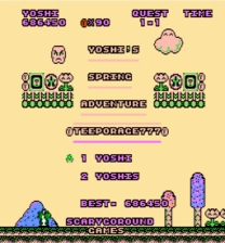 Yoshi's Spring Adventure Juego